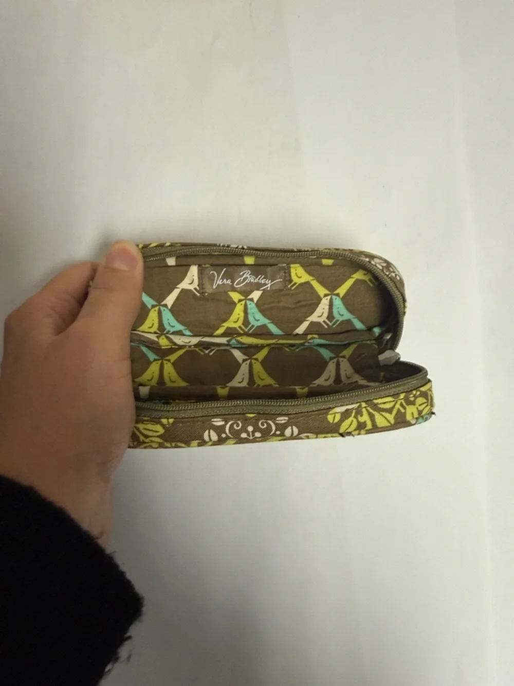 NWOT Retired Vera Bradley Sittin in a Tree small Floral Eyeglass Optical Case